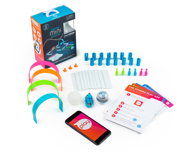 The Sphero Mini Activity Kit contents on a white background.