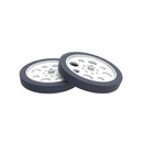 Black littleBits wheel 2-pack.