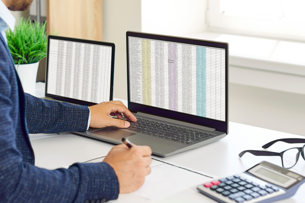 Microsoft Excel spreadsheets.