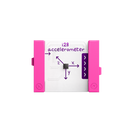 Pink littleBits i28 accelerometer.