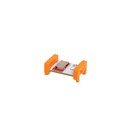 Orange littleBits w30 Bluetooth Low Energy.