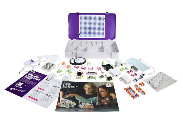 The littleBits STEAM+ Kit.