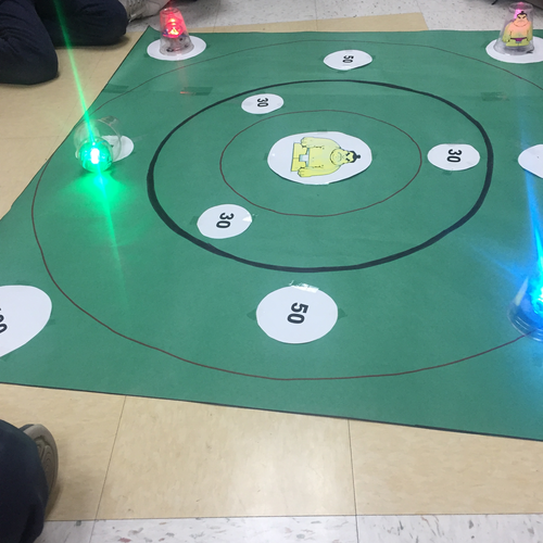 Sphero robot Sumo Wrestling is a fun classroom icebreaker and back to school activity.